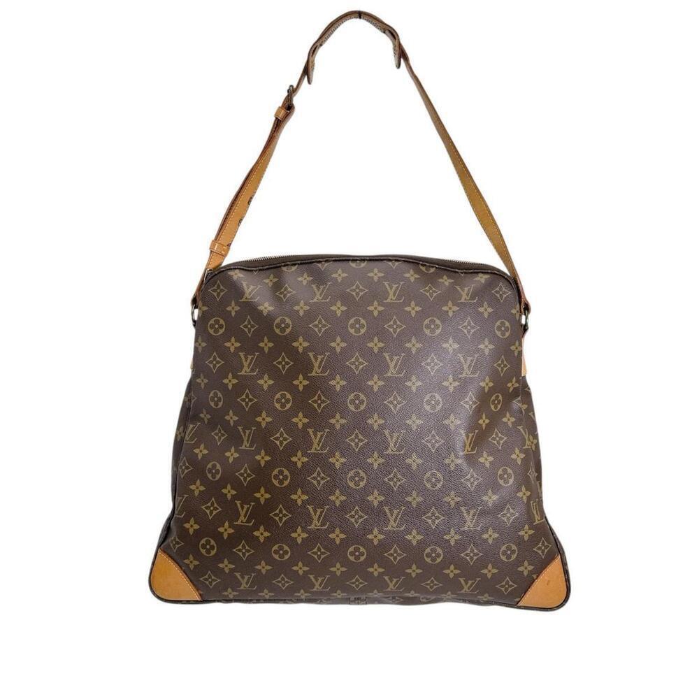 LOUIS VUITTON Brown Monogram Canvas Shoulder Bag